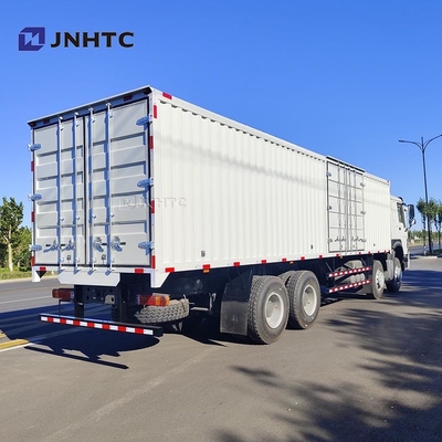 Sinotruk Howo vrachtwagen 7.2m Van vrachtwagen 8*4 400 pk 12 wielen beste product
