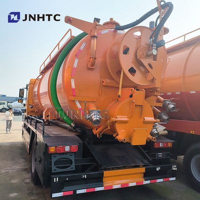 Nieuwe Vacuum Truck Afvoerzuig Tanker Trucks Shancman L3000 4X2 245HP Topkwaliteit