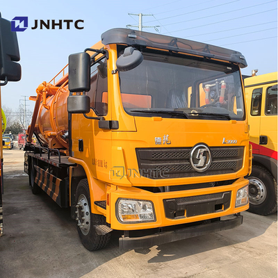 Nieuwe Vacuum Truck Afvoerzuig Tanker Trucks Shancman L3000 4X2 245HP Topkwaliteit