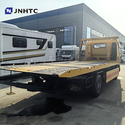 Howo 4*2 3-5 ton flatbed lichte duty wrecker sleepwagen met goedkope prijs te koop