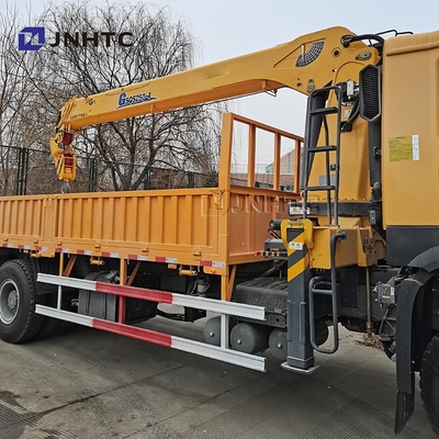 Howo Straight Arm Cargo met Kran Truck 6x4 10 Wielen 380hp 10T Goede prijs