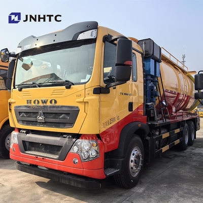 Howo TX rioolzuigvoertuig rioolpomptrucks Nieuwe 16m3 6X4 10 wielen 350 pk