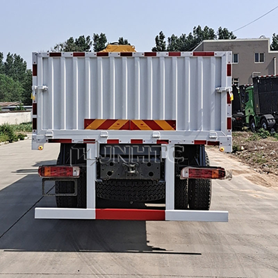 Nieuwe Sinotruk Howo Fence vrachtwagen 10 ton vouwkraan 12 wielen 400 pk te koop