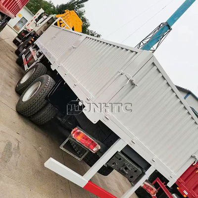 Nieuwe Sinotruk Howo Fence vrachtwagen 10 ton vouwkraan 12 wielen 400 pk te koop