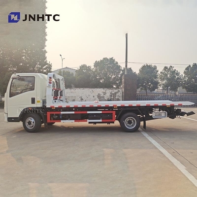 Howo Flatbed Light Duty Wrecker sleeptruck 4X2 3-5 ton met goedkope prijs te koop