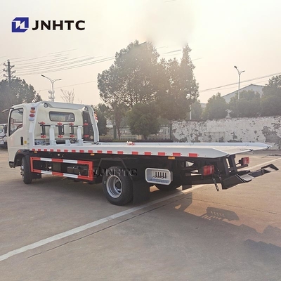 Howo Flatbed Light Duty Wrecker sleeptruck 4X2 3-5 ton met goedkope prijs te koop