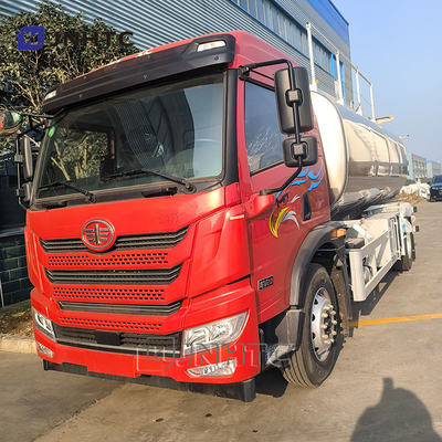 FAW brandstoftank Truck Oil Tanker 4X2 5M3 6 Wheel Weerbestendige Met staal geraamde structuur