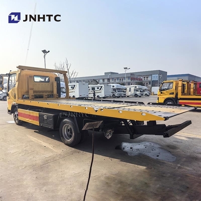 Howo Flatbed Wrecker 4*2 3tons 5 Ton 160HP Road Recovery Wrecker Truck Goede prijs
