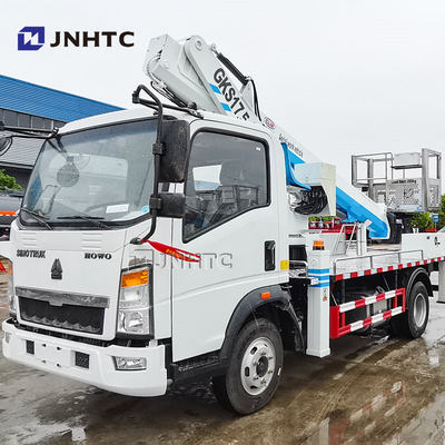 Howo 4x2 Bucket Truck Aerial Working Platform Truck Mounted High Altitude Operation Truck Voor het onderhoud van straatverlichting