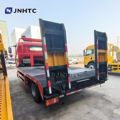 HOWO Wrecker Truck 4x2 5ton Excavator Loader Loading Tow Wrecker Flatbed Cargo Truck