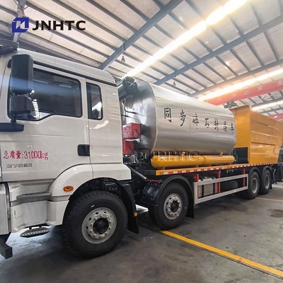 Shacman M3000 dumptruck chassis met synchrone grindverzegelingsvoertuig 8x4 375 pk 12 wiel