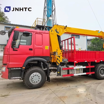 HOWO Trekarm kraan Truck 6X4 10 Wielen 340 pk 10 Ton vrachtwagen met kraan