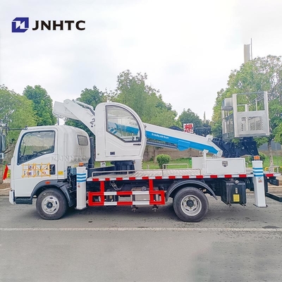 HOWO 4x2 20m vrachtwagen gemonteerd luchtwerkplatform opvouwbaar knokkelboom luchtwerkplatform vrachtwagen