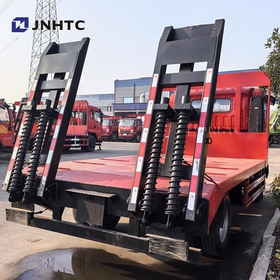 Goede prijs HOWO Wrecker Truck 4X2 165HP Mini Camioneta Flatbed Cargo Met Ladder Truck