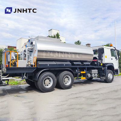 HOWO Intelligente bitumen verspreider Asfalt sproeiing apparatuur Trucks 6X4 336HP Te koop