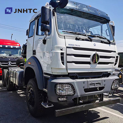 Beste Beiben Traktor Truck Euro3 EGR 380hp 6x6 Prime Mover And Trailer met lange levensduur