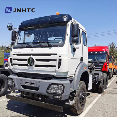 Beste Beiben Traktor Truck Euro3 EGR 380hp 6x6 Prime Mover And Trailer met lange levensduur