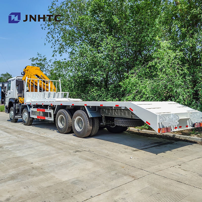 Nieuwe Howo kraan vrachtwagen 8x4 10 ton vracht met vouwkraan 16 wielen beste prijs