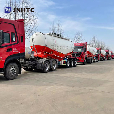 3 assen 50 Cbm V-type bulk cement tank Halve aanhanger voor het transport bulk poeder te koop