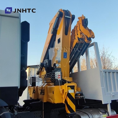 HOWO kraan 6x4 400 pk vrachtwagen met 10 ton kraan