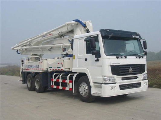 Van de de Concrete Pompvrachtwagen van de veiligheids elektronisch Controle de Sterke Stabiliteit met HOWO-Chassis