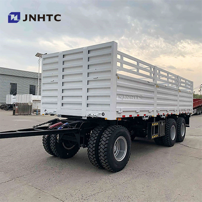 Voltrailer 3 as 40 ton vracht hek Voltrailer met trekbalk
