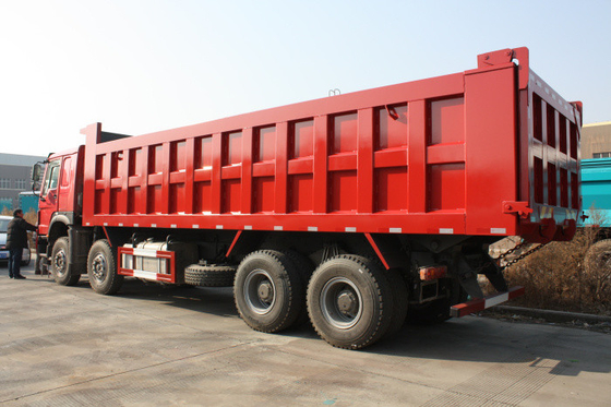 Vrachtwagen van de Howo8×4 modelleert de Zware Stortplaats 50 Ton die voor Mijnbouw laden ZZ3317N4267A/S0WA