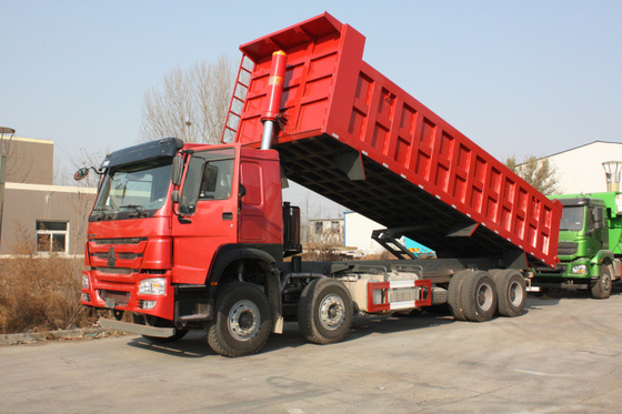 De Vrachtwagen van de de Machts25m3 Sinotruk Stortplaats van het Sinotrukhowo7 8×4 371 Paard met Volume 50-60Tons