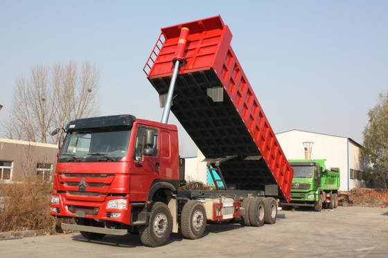 De Vrachtwagen van de de Machts25m3 Sinotruk Stortplaats van het Sinotrukhowo7 8×4 371 Paard met Volume 50-60Tons