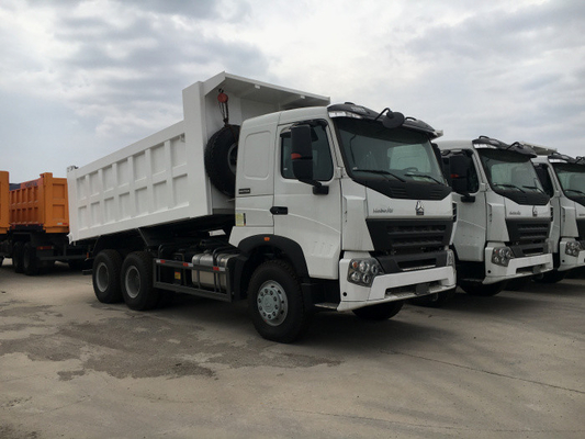 Kipper van de de Stortplaatsvrachtwagen van A7howo Sinotruk 371hp 6x4 de Op zwaar werk berekende met 20M3-Capaciteit voor 50T-Lading