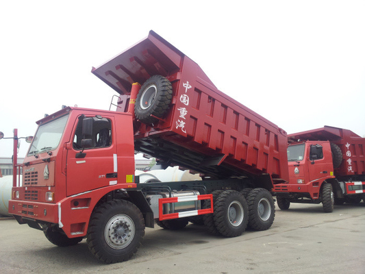 Sinotruk 6x4 10 rijdt de Zware Vrachtwagen van de de Mijnbouwkipper van de Stortplaatsvrachtwagen 70T 30M3 LHD 371hp