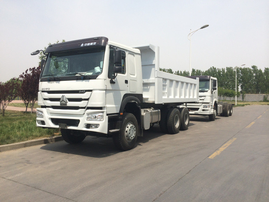 20M3 371hp 6x4 10 van de de Stortplaatsvrachtwagen 40T van het Banden het Zware Materiaal van de de Ladingscapaciteit Model van Sinotruk Howo7