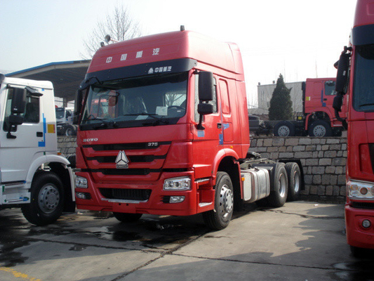 10 de Hoofdvrachtwagens 6x4 van de wielenhowo Tractor met Hoge het Dakcabine van HW79 en GVW 25 Ton