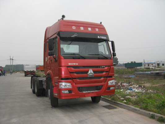 10 de Hoofdvrachtwagens 6x4 van de wielenhowo Tractor met Hoge het Dakcabine van HW79 en GVW 25 Ton