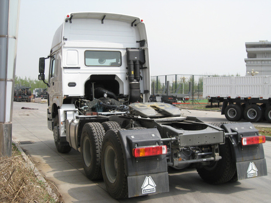 Witte HW79-Eerste Cabine 371hp - de Wielen van verhuizersaanhangwagens 6x4 Sinotruk Howo7 10
