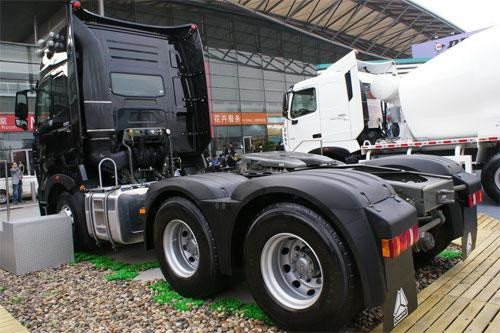 SINOTRUK Eerste Howo A7 G - verhuizersvrachtwagen met Hoge Euro 2 van de Dakcabine voor Semi Aanhangwagens