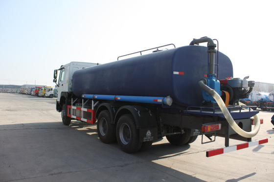 6x4 rioleringstanker de Verwijderingsvrachtwagen van het Vrachtwagen/13 CBM Afval met de Functie van de Druklossing