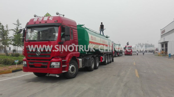 28 Ton de Op zwaar werk berekende Semi Aanhangwagens/Band van de de Aanhangwagen12.00r20 Driehoek van de Brandstoftank