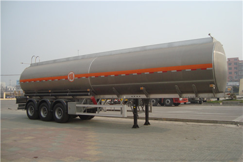 De Tanker Op zwaar werk berekende Semi Aanhangwagens van de aluminiumlegering 20 Ton met 3 BPW-Assen 12 Wielen