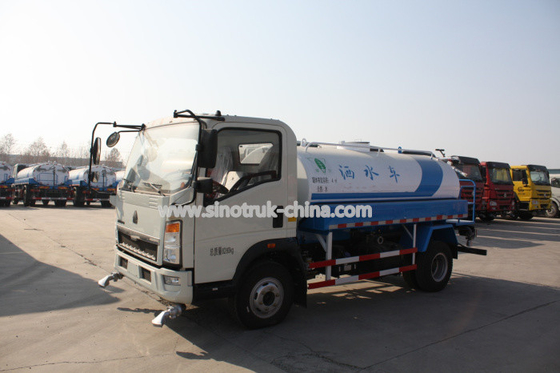 Wielbasis 3360mm Tank van de Plichts Commerciële Vrachtwagens 10CBM van 4X2 de Lichte voor Watersproeier