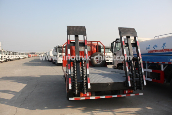 De minivrachtwagen die van het de Betrouwbaarheids Lichte Flatbed Slepen van Howo Hoge met 8 Ton Capaciteit laden