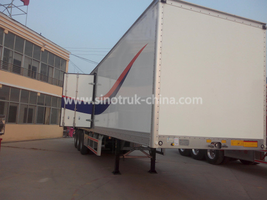 Van Type Heavy-duty Semi Aanhangwagens voor Vervoer Algemeen Lading/Vee