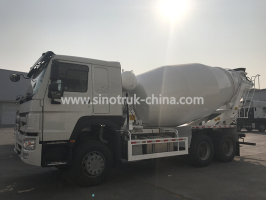 336hp de Structuur van het de Vrachtwagenstaal van de motor6×4 Howo Concrete Mixer met 10cbm-Tanker