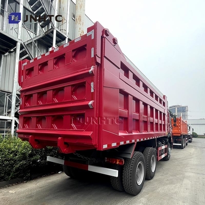 Howo 6x4 Nieuw/Gebruikt 10 Wiel Dump Truck Diesel Tipper Achtercamera 400HP Euro 2 Euro 3 Emissiesnormen 8L Hino RHD