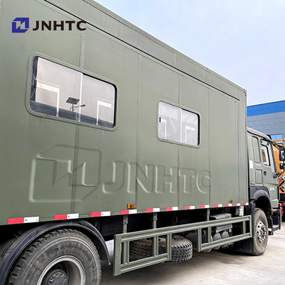 HOWO 4x2 6 Wielen Campingwagen Keuken Restaurant Eetgelegenheid Truck Vending Vehicle Cargo Truck Te koop