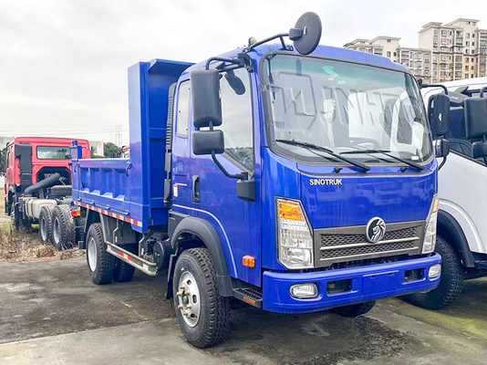 Howo Light Dump Truck 10 Automatische lage prijs SINOTRUK CDW 4x2 Light Duty Mini Dump Truck Air Suspension Te koop