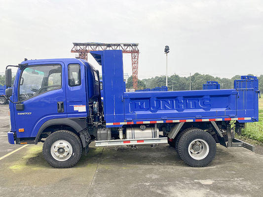 Howo Light Dump Truck 10 Automatische lage prijs SINOTRUK CDW 4x2 Light Duty Mini Dump Truck Air Suspension Te koop