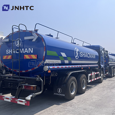 Ondersteuning aanpassing Blue Shacman H3000 20m3 waterbespuiters Truck water tankers voor het onderhoud van de weg