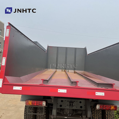 Sinotruk Howo 336 6x4 Dump Truck Rood Kleur China Howo Tipper Truck Goede staat