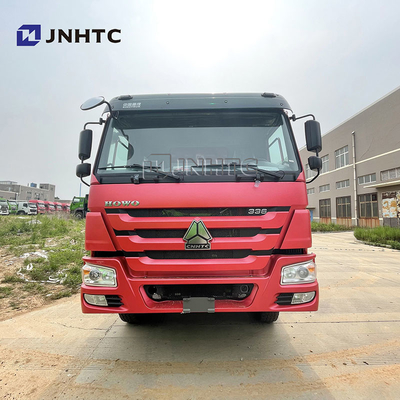 Sinotruk Howo 336 6x4 Dump Truck Rood Kleur China Howo Tipper Truck Goede staat